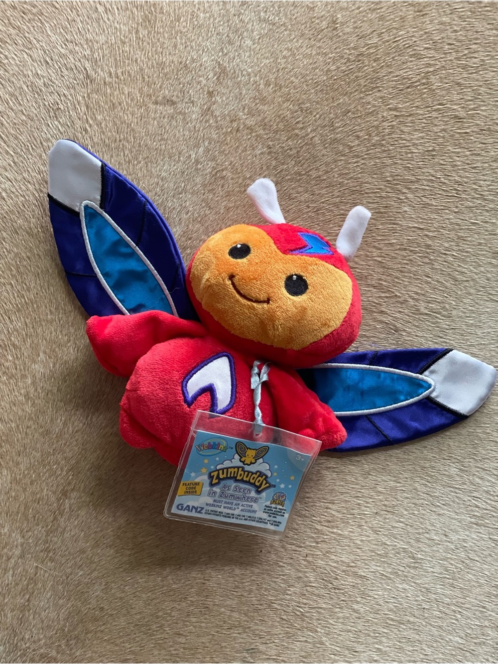 Webkinz Zumbuddy Plush With Code